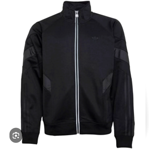 Adidas Original Rekive Black Track Top Jacket